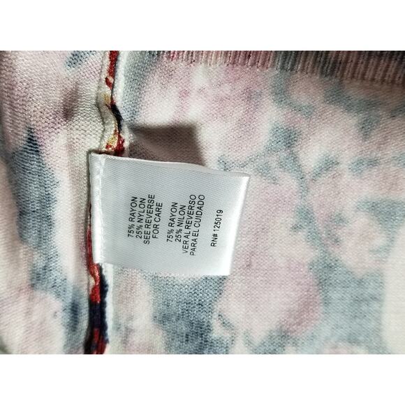 Joseph Allen Cardigan Sweaters NWT Women Size Medium Red Black Blue x2 - Picture 7 of 12